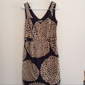 COPY - BODEN Tab Waist Floral Print Dress